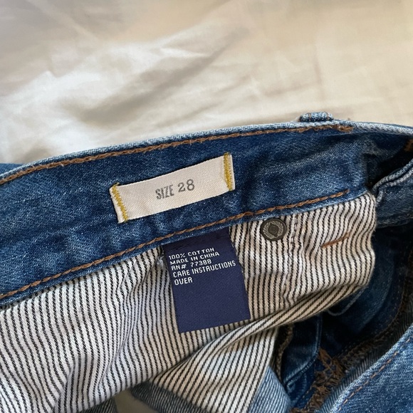 SOLD - Madewell Jean Shorts - Picture 5 of 5